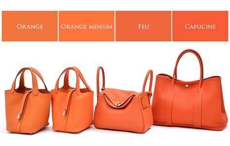 hermes feu orange color